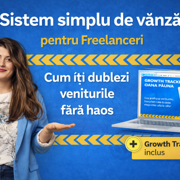 sistem simplu de vânzări pentru freelanceri